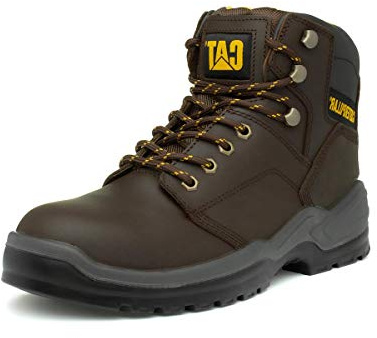Caterpillar ST S3 SRC STRIVER Safety Boots Brown Size 9