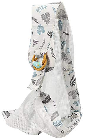 Baby Ring Sling Carrier Einstellbare Multifunktions-Stillen für Säuglinge Stillen für Kinder Kleinkinder[#4]