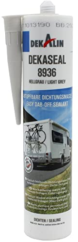 Dekalin Dekaseal 8936 Dichtmasse 310ml Kartusche hellgrau Wohnmobil Caravan Boot abtupfbar