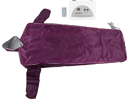Couverture de Sauna Chauffante Infrarouge, Fonction de Mémoire Couverture de Sauna Sûre Protection Contre Les Fuites Multiples Aucune Odeur Particulière avec Contrôleur Hôte pour