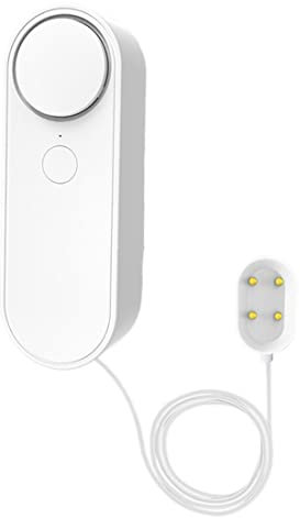 Fuhjythy Capteur de Fuite D'Eau Niveau de Fuite WIFI DéTecteur D'Alarme Sonore SéCurité Protection Contre les DéBordements Tuya Smart Life App Control