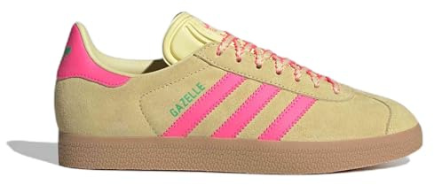 adidas Zapatilla Mujer Gazelle Vainilla Fucsia 37