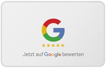 Google Bewertung NFC Karte „Tap Professional“ – Premium Karte mit NFC & QR Code – Mehr Google Reviews für Dein Business | Bewertungslink integriert | Made in Germany