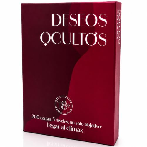 Deseos Ocultos | Juego de Cartas para Parejas +18 | Regalo Original