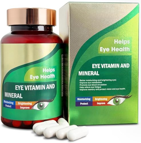 Lutein- und Zeaxanthin-Augenvitaminkomplex – tägliche Augenpflege für Erwachsene und Senioren