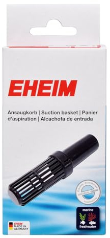 Eheim 7480970 großer Filterkorb/ Ansaugkorb - grau/anthrazit - 17mm und 13mm Rohr (16/22 und 12/16 Schlauch)