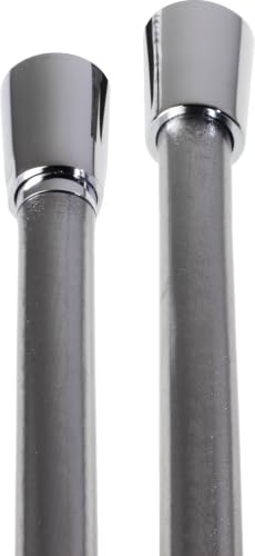 Hansa Brauseschlauch SILVERJET 54120200 200cm, verchromt | glatt mit glänzendem Chrom-Effekt | universell geeignet für Handbrausen und Armaturen |flexibel | langlebig |knickfest