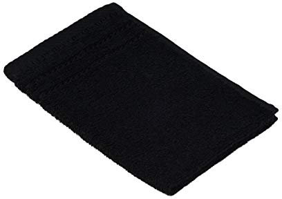 Gözze - Asciugamano per gli Ospiti, Set da 4 Pezzi, Berlino, 100% Cotone, 30 x 50 cm - Nero