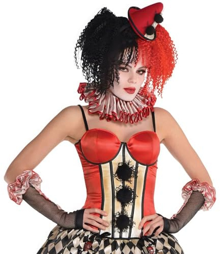 Crazy Circus - Corsé de Payaso de Halloween