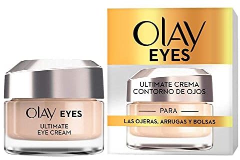 Olay Crema Per Il Contorno Occhi, Ultimate Eye Cream, 15ml, Riduce Rughe Borse E Occhiaie, Rinnova La Superficie Del Contorno Occhi Giorno Dopo Giorno
