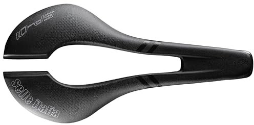 Selle Italia - Sella Bici da Corsa SP-01 Superflow, Rail Ti 316 Tubo Ø7, Sella Road Perfomance Fibra-Tek Leggera, Comfort…
