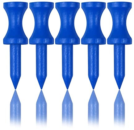 LIKOSO Bamboo Tee Golf Legno 100 Pezzi Blu 38MM