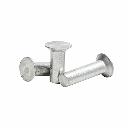 JAXU CWN 'ART 500 unids aluminio cabeza avellanada remaches sólidos, para RC Drones camiones carreras coches placas base Micro Motores Accesorios. M5x25mm