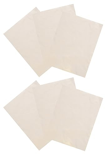 VILLCASE 6sheets Softer Pre-Cut Cloth for Pottery Tools Rim Smoothing Absorbent Material for Clay Crafting and Trimming Convenient and Washable for Pottery Projects
