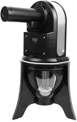 Máquina para Hacer Albóndigas, Pequeña Máquina Automática para Hacer Albóndigas de Grado Alimenticio, Práctica Máquina Eléctrica para Formar Bolas de Masa Dulce (Enchufe Europeo)