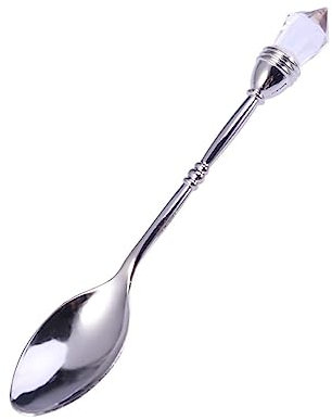 BESTonZON Coffee Stirring Spoon Decorative Tea Spoons Pudding Scoop Coffee Stir Spoons Retro Tea Spoons Vintage Coffee Spoons Ice Cream Spoons Coffee Teaspoons Stainless Drinks Strong Coffee
