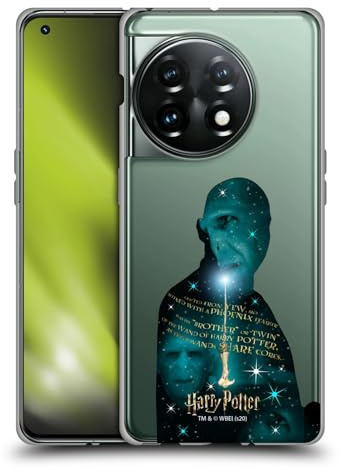 Head Case Designs Officially Licensed Harry Potter Voldemort Yew Wand Deathly Hallows XXXVIII Gel Case [Military Grade Protection] Compatible With OnePlus 11 5G