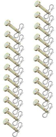 CAXUSD Taglio Coppiglia e Cotter Pin in Resistente Per Decespugliatori e Spazzaneve Kit Ricambi Compatibile Con Sostituzione Pratica Per Stagione Invernale