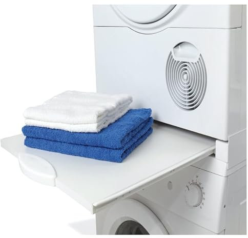 Kit superposition universel pour Lave linge Seche linge 80160 pour Sèche linge