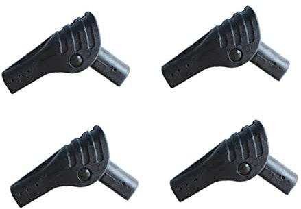 SUPVOX 4piezas Conectores para Tienda Campaña De Nylon Resistentes y Absorbentes De Impactos Soporte Articulado Ligero para Barras De Carpas Kit para Camping Al Aire