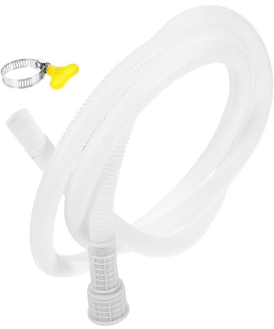 HOLIDYOYO Manguera de Drenaje de Aire Acondicionado Tubería Flexible para Lavadoras Semi Automáticas Conector Corrugado Manguera Portátil para Drenaje Casa