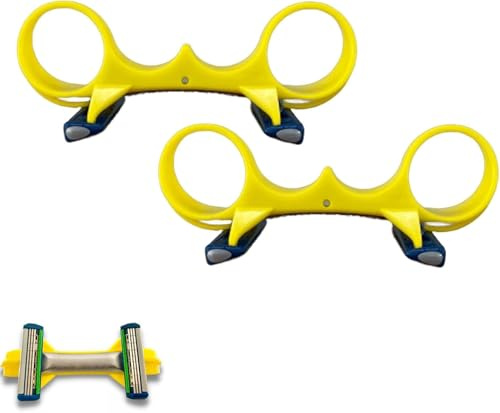 Tondeuse à cheveux rapide pour hommes chauves, rasoir manuel pour hommes chauves, rasoir à double lame, rasoir humide et sec pour la maison et les voyages