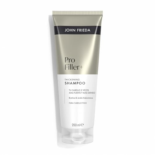 John Frieda PROfiller+ Thickening Shampoo 250ml. Fine Hair Care with Volume Support and Fuller-Looking Finish