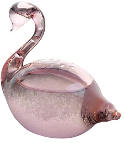 CAKEEYUM Predictor de Desgaste de Cristal de tormenta, Elegante barómetro de Cristal Decorativo para el Tiempo, estación meteorológica para decoración de Escritorio de Oficina, Barom