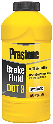 Prestone AS400 DOT 3 Synthetic Brake Fluid - 12 oz. by Prestone