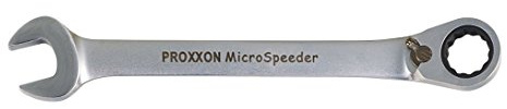 PROXXON 23143 MicroSpeeder 21mm Ring-Ratschenschlüssel mit Hebelumschaltung