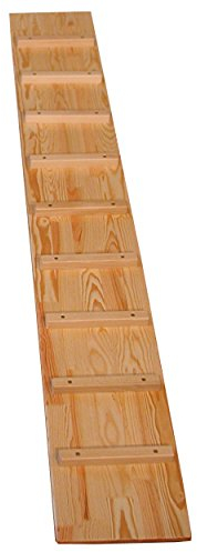 Hühnerleiter für Sprossenwand Turnleiter Sprossenwände Turnwand mit 9 Sprossen