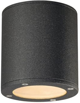 SLV SITRA CEILING Deckenleuchte, rund, anthrazit, GX53, max. 9W