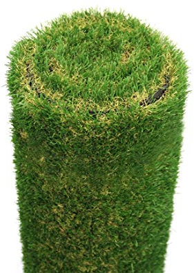 Césped Artificial, Verde Oscuro con 35 mm, no inflamable, 100 x 300 cm – Césped artificial Césped Artificial