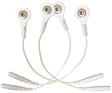 Stud/knopf Blei Adapter für Tens Machines (Zwei Paar)