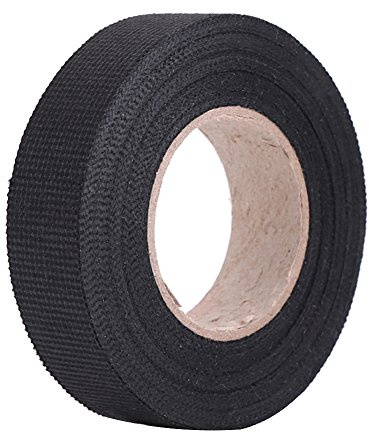 Yosoo Health Gear Ruban Adhésif Isolant Noir | Ruban en tissu auto-adhésif, haute viscosité, isolation phonique, résistant à l'huile, idéal pour intérieur automobile