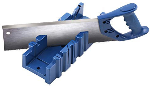 Betos Boîte de scie à onglets pour menuiserie avec angle de 45 ° et 90 ° pour menuisier S M L