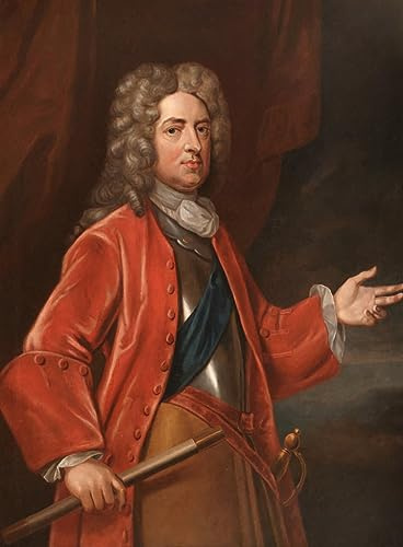 IPLUPJDY Quadri da Parete Mural Dipinto Vintage Quadri John Churchill Street di Marlborough di Godfrey Kneller per la Decorazione Della Parete 60x90cm