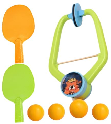 Tischtennis-Set für Kinder, Tischtennis-Trainer zum Aufhängen, verstellbar, Tischtennis-Trainer