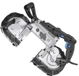 Sega da tavolo in miniatura, A Nastro Multifunzionale, Macchina For Il Taglio Orizzontale Di Acciaio Inossidabile E Alluminio,per tagliare metallo e legno(Black1)