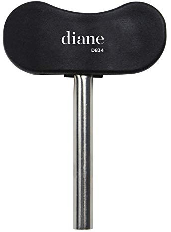 Diane Pro Grip Color Key – Hair Dye Tube Squeezer for Salon –– Black – D834