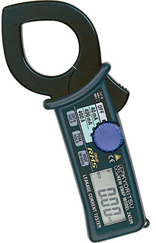 Stromzange Digital-Laufenden verstreut AC TRMS Kyoritsu KEW 2413r, grau