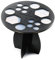 Xiton 1 PC Arbre Porte-Pinceau De Maquillage Brosse 14 Trous Organisateur De SéChage Base Acrylique Pliant Pinceau De Maquillage Stand Air Tour De SéChage CosméTique Brush Tree (Noir)