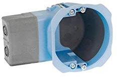 Eur'Ohm - Boîte d'encastrement pour micromodules 1 poste - Prof. 40 mm