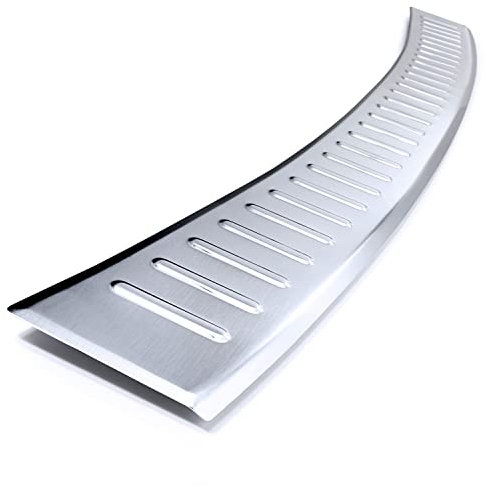 tuning-art BL938 Protection de seuil de Chargement pour Volvo V60 2010-2018 V60 CC 2015-2018, Couleur:Argent