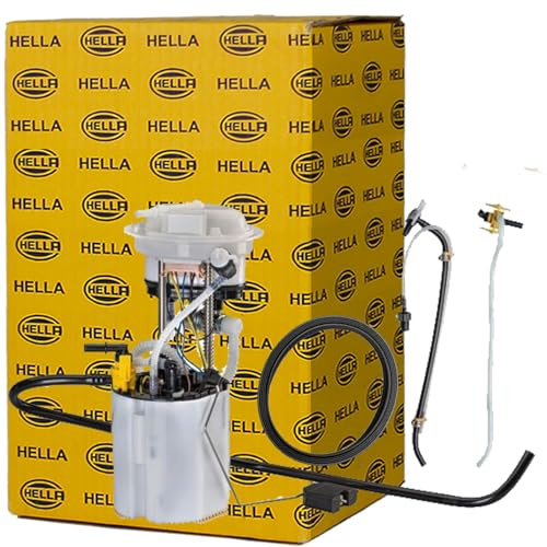 HELLA 8TF 358 106-411 Kraftstoffpumpe - Benzinpumpe - elektrisch - 5-polig | Kompatibel mit: VW CC B7, PASSAT ALLTRACK B7, PASSAT B6, PASSAT B6 Variant, PASSAT B7, PASSAT B7 Variant, PASSAT CC B6