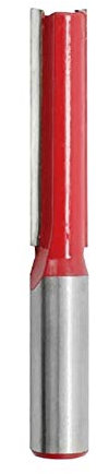 Dreneco 12,7mm vástago Hoja Extra Largo Recto Fresa Bit Madera Edición Cutter, Brocas Rectas de Flauta Doble, Fresas Rectas, Fresa para Trabajar la Madera