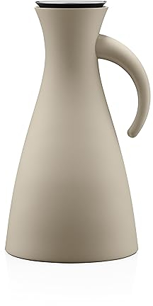 EVA SOLO | Isolierkanne 1,0 l Emerald green | 100% tropffreie | Pearl beige