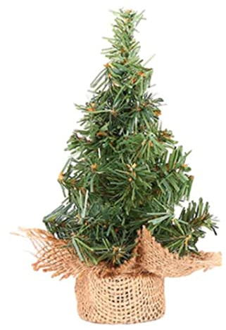 DUnLap Weihnachtsbaum 1 stück Mini Weihnachtsbaum Kleine hölzerne Schneekiefer-Nadel-Tree-Desktop-Verzierungen Weihnachtsbaum Künstlich (Size : 20cm)
