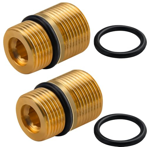 Jingzan 7110264 M20 to M22 Pressure Washer Pump Outlet Fitting, 2 Pack