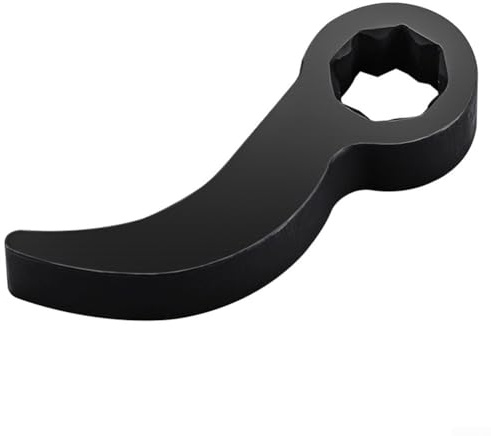 Pry Bar Wrench Adapter Head, 1/2 D Profile,Head Pry Bar Crowbar Adapter Head Tool For 1/2 Ratchet,14Mm Lever Half Shaft for HORN Removal Tool,Plum Blossom Style